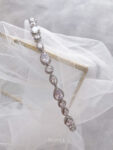 Halo Arrangement Headband - Rhodium White Gold