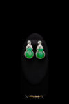 Superior Money Bao Jade Earrings - 18k Yellow Gold, Jade (Clip)