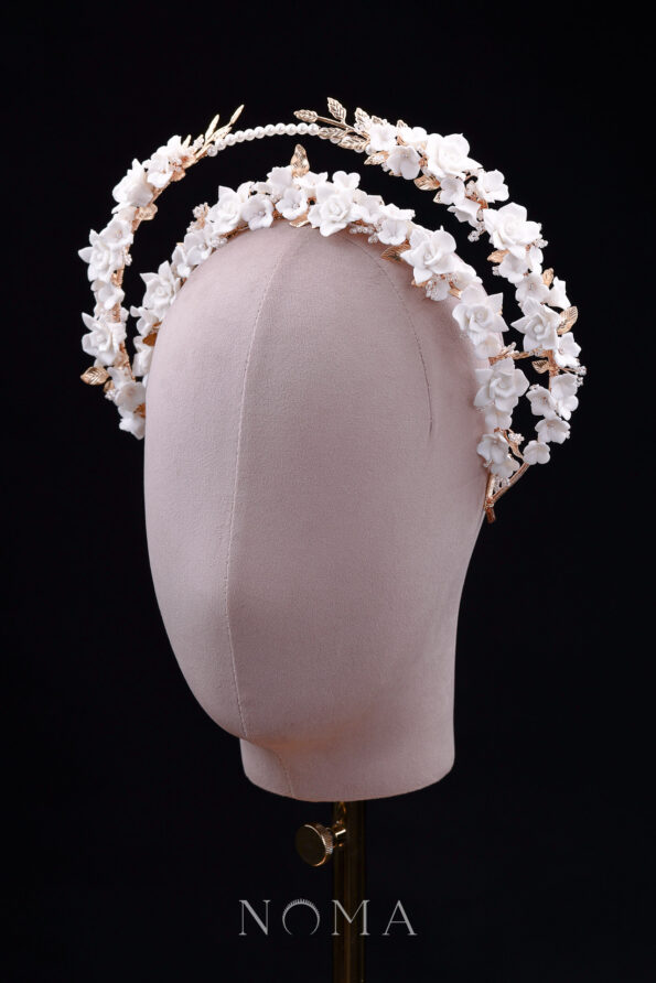 ACC-202300006-Clay-Flower-Rose-Goddess-Crown-Doff-Gold-2