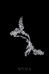 Leaf Vinery Hairvine - White Gold