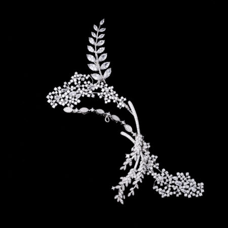 Leaf Vinery Hairvine - White Gold