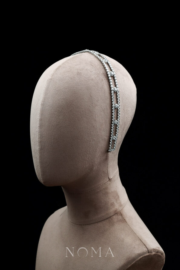 DJW-202300033-Rectangular-Round-Halo-Spaced-HeadbandBelt-Rhodium-White-Gold-3