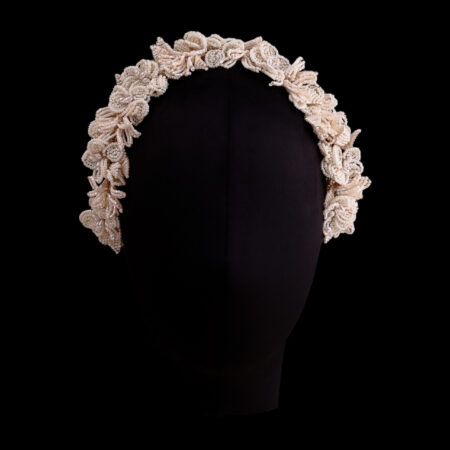 Intricate Woven Vinery Long Hairvine - Gold