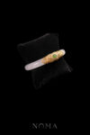 JJW-202300028-Half-Heritage-Ornamental-Jade-Bangle-Doff-Gold-Pink-Jade