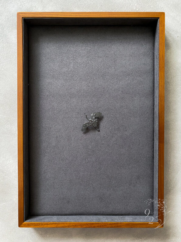 925-201900001-Flying-Crane-Brooch-Black-Rhodium