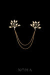 Branch Leaves Brooch - Doff Gold
