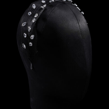 Scattered Diamond Headband - White Gold