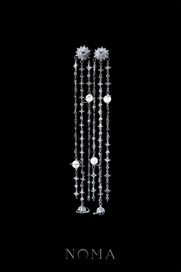 ACC-202300069-Planetary-Chain-Earrings-White-Gold