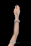 Royal Art Vaganza Handcuff - White Gold