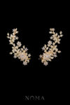 Paved Twigs Royal Art Side Hairvine Pair - Gold (1 pair)