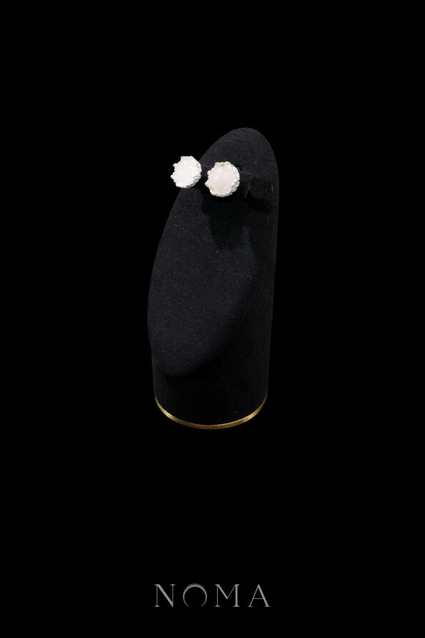 ANG-202300002-Giok-Putih-Earrings-Doff-Silver-Pink-Jade-1