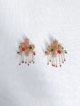 CHN-202200074-Double-Pagoda-Side-Haircomb-Pair-Gold-Red-1-pair