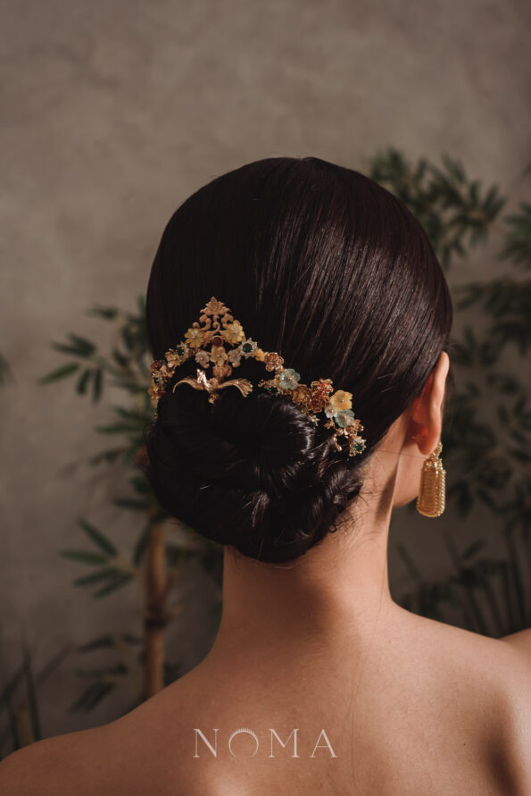 CHN-202300080-Curved-Phoenix-Lotus-Floral-Branches-Haircomb-Gold-3