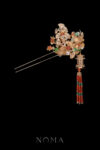 CHN-202300114-Phoenix-Ginkgo-Garden-Hairpin-Gold-Ruby-Right