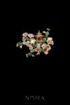 Pagoda Ginkgo Garden Brooch - Gold, Green