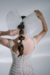 HMV-202300007-Pleated-Bow-with-Dangling-Pearl-Haircomb-White-Silver-White-1