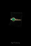 JJW-202300040-Oval-Jade-Simple-Art-Bangle-18k-Yellow-Gold-Jade