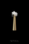 HS Rose Garden Haircomb - White Gold, White