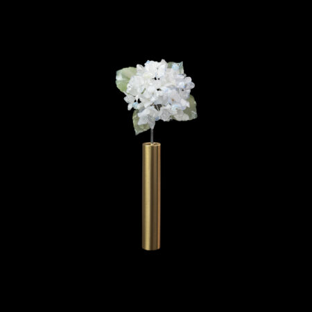HS Soft Hydrangea Hairpin - Silver, Blue