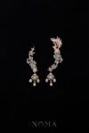 Bird Vinery Palace Earpiece and Earrings Set - Gold (4 pcs)