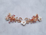 Dragon and Phoenix Hairvine - Gold, Red