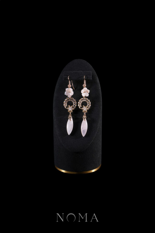 CHN-202300046-Floral-Feminine-Jade-Earrings-Gold-Pink-Jade-1