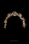 Simplistic Crane Butterfly Headband - Gold, Blue