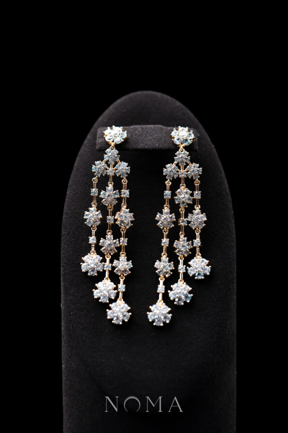 DJW-202200027-Eden-Flower-Earrings-18k-Yellow-Gold-Blue