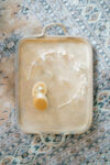 LR Transparent Flower Headband - Gold, Transparent