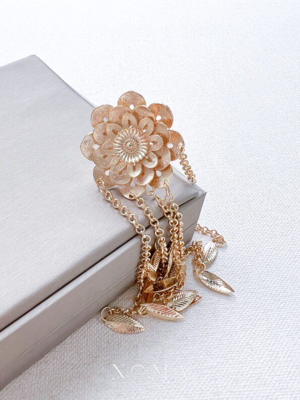 THL-202200013-Flowery-Hairpin-18k-Yellow-Gold