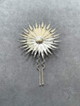 Constellation Pin XL - Rhodium White Gold