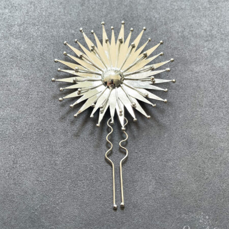 Constellation Pin XL - Rhodium White Gold