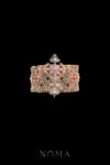 Excelsis Deo Belt - Gold, Ruby