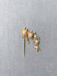 Dewata Floral Tusuk Konde - Doff Gold