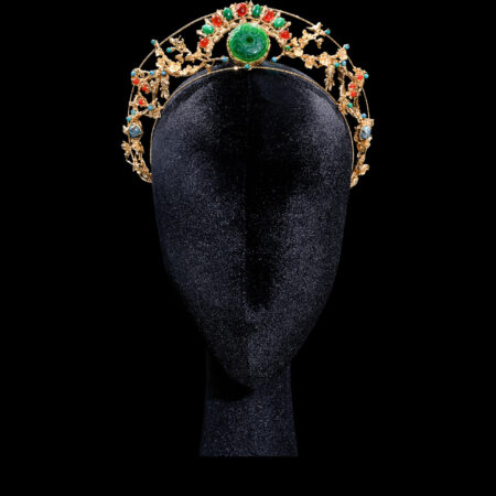 Koi Goddess Crown - Gold