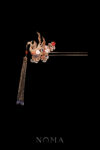 CHN-202300157-4D-Phoenix-Feather-Pearl-Tree-Hairpin-Gold-Blue-Right