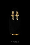 Twisting Knot Earrings - 18k Yellow Gold