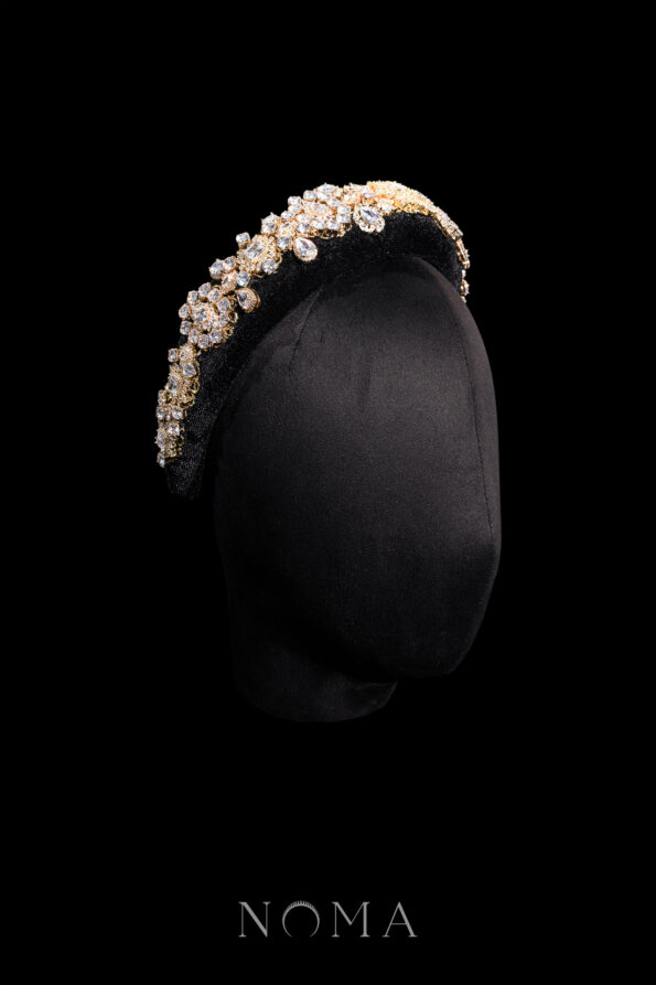 ACC-202300115-Decorated-Velvet-Padded-Headband-Gold-Black