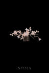 Paved Twigs Branches Hairvine - Rose Gold