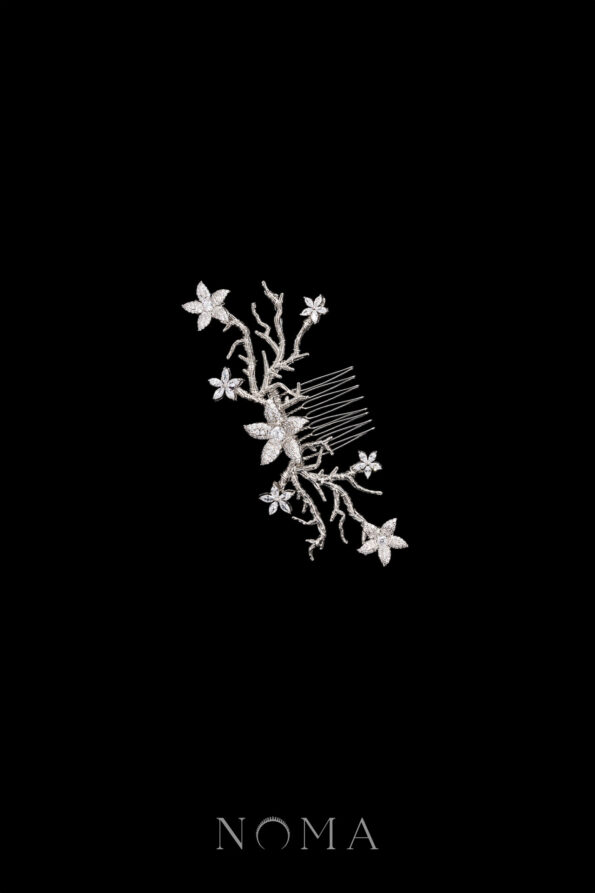 ACC-202400037-Paved-Flower-Simple-Branch-Side-Hairvine-White-Gold-Left-1