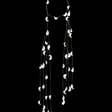 Shell Wraparound Necklace - Gold