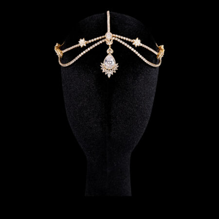 The Night is Young Headpiece - Gold