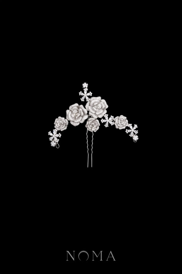 ACC-202400052-Paved-Rose-Floral-Large-Hairpin-White-Gold