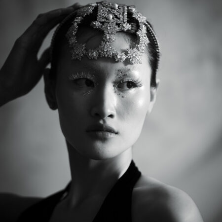 Artistic Creation Headband - White Gold
