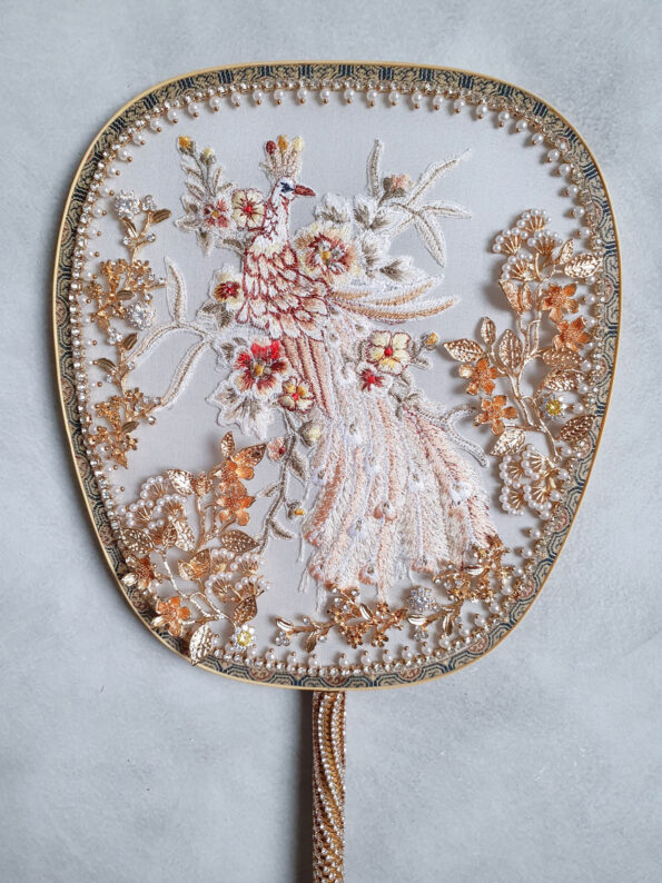 CHN-201900029-Embroidery-Gold-Bird-Fan-Gold-1
