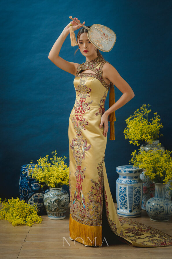 CHN-201900029-Embroidery-Gold-Bird-Fan-Gold-4