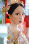 CHN-202300101-Simplistic-Crane-Butterfly-Phoenix-Ginkgo-Set-Gold-Pink-3-pcs