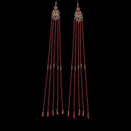 Regent Empress Tassel Set - Gold, Red (2 pcs)