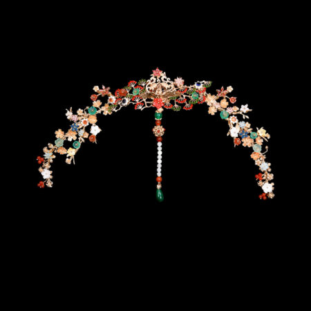 Phoenix Lotus Blossom Headband/Belt - Gold