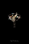 Ikebana Treasure Middle Hairpin - Gold